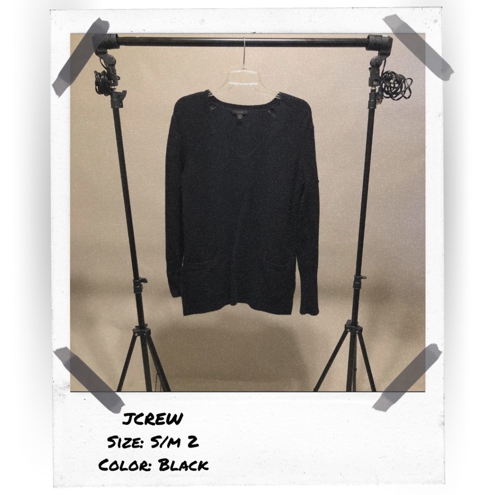 J Crew Wool Tie Sweater